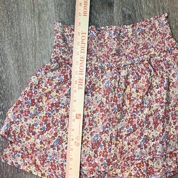 Rails Addison Smocked Floral Mini Skirt - Boho Chic - Size M - Picture 5 of 5